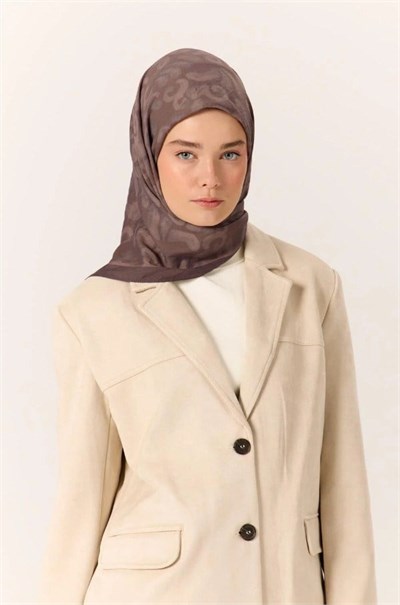 Silk Home Velora Eşarp - 161002-10 Koyu Vizon
