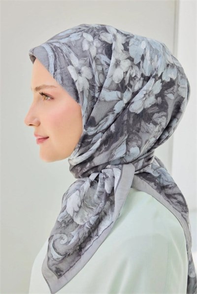 Silk Home Velora Eşarp - 161034-08 Koyu Gri