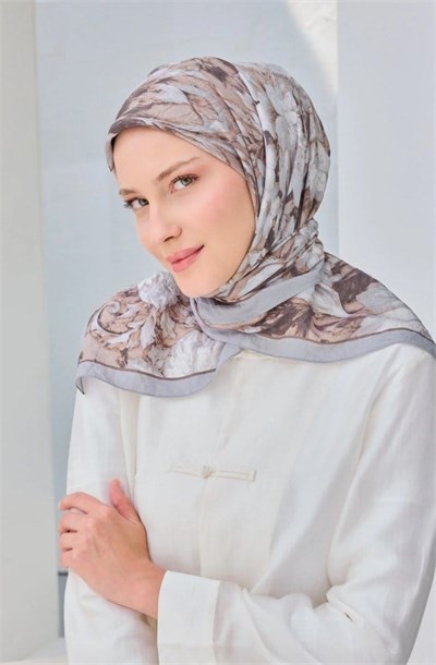 Silk Home Velora Eşarp - 161034-07 Vizon