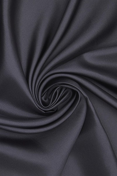 Vakko Düz Twill İpek Eşarp - Koyu Lacivert