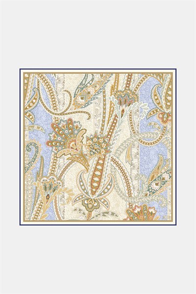 Vakko Twill İpek Eşarp - 4145-63 Ekru