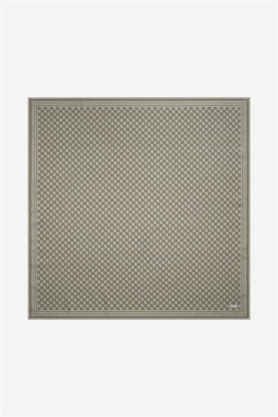 Vakko Twill İpek Eşarp - Özel Seri - Kum