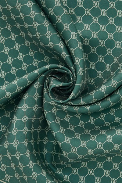 Vakko Twill İpek Şal - Özel Seri - Çağla