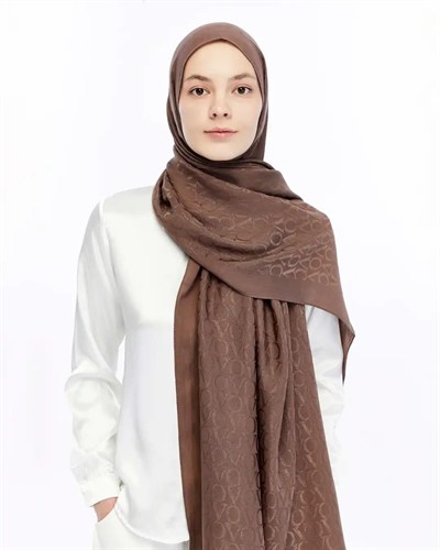 Valentino Orlandi Alia Şal - 2 - Sütlü Kahve