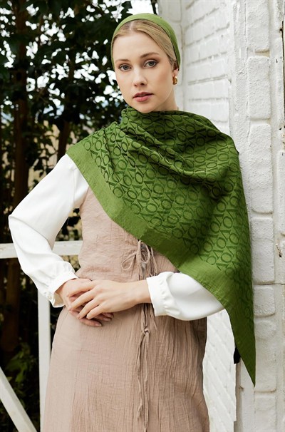 Valentino Orlandi Alia Şal - 2 - Yeşil
