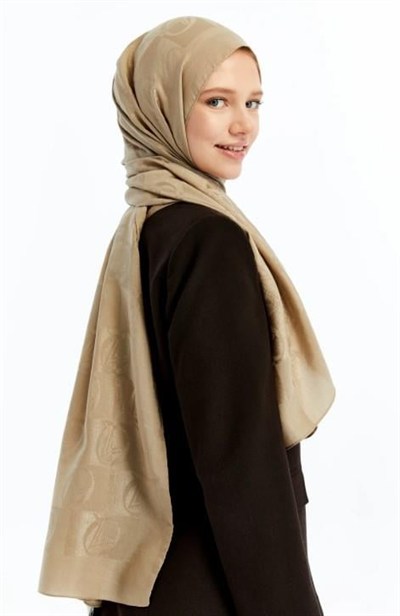 Valentino Orlandi Alia Şal - Yeni Dama Desenli - Bej