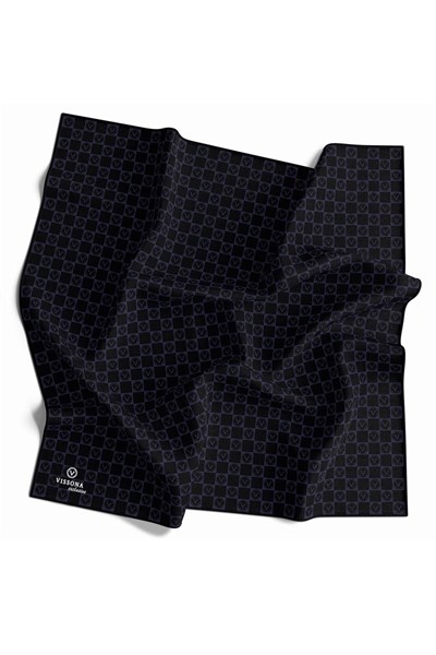 Vissona Exclusive Twill İpek Eşarp - 50877 - 0001