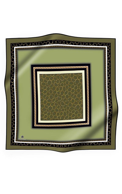 Vissona Twill İpek Eşarp - 17147 - 0037-0001