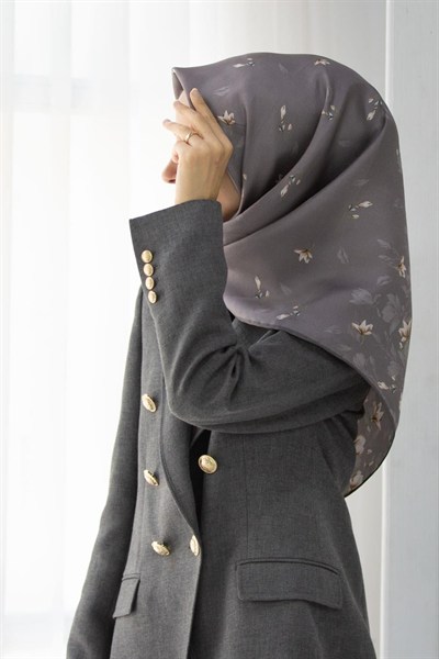 Vissona Twill İpek Eşarp - 51776 - 0028