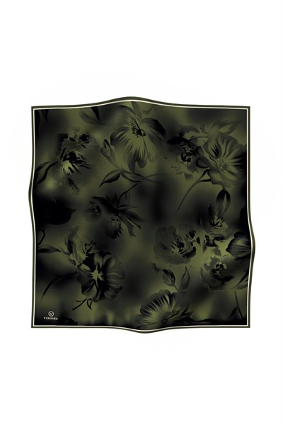 Vissona Twill İpek Eşarp - 6269 - 0037