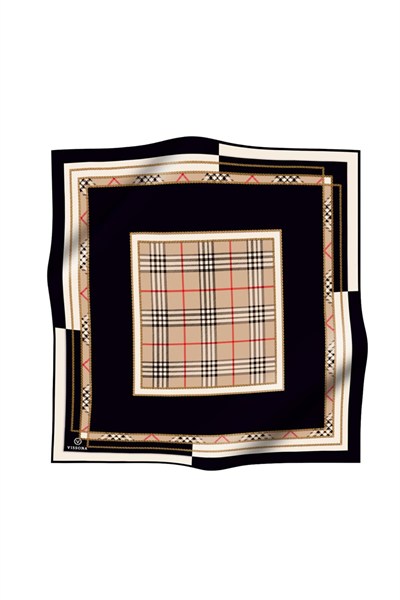 Vissona Twill İpek Eşarp - 781 - 0001