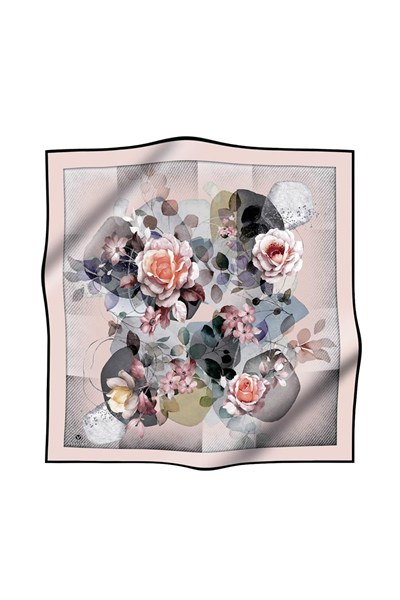 Vissona Twill İpek Eşarp - 941 - 0020-0008