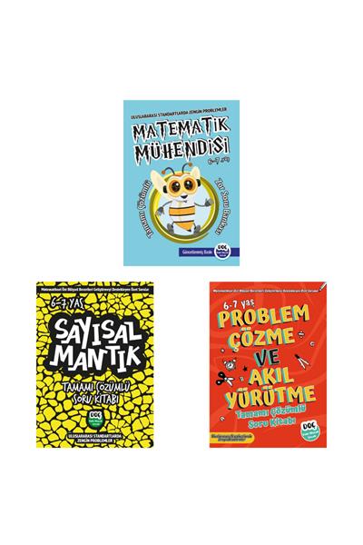6-7 Yaş Matematik Süper Set (3 Kitap)