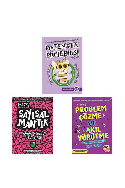 7-8 Yaş Matematik Süper Set (3 Kitap)