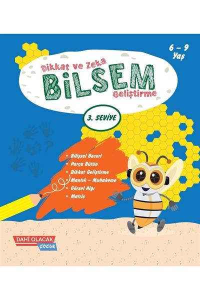 Bilsem Dikkat Ve Zeka Geliştirme 3. Seviye-6/9 Yaş