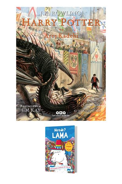 Harry Potter ve Ateş Kadehi Özel Baskı (Lama Nerede Hediyeli)