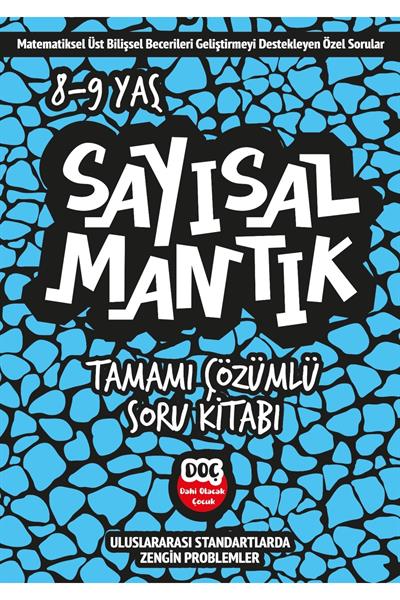 Sayısal Mantık Tamamı Çözümlü Soru Bankası 8-9 Yaş (3 ve 4. Sınıf)