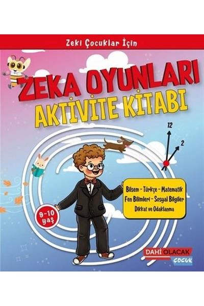 Zeka Oyunları Aktivite Kitabı 9-10 Yaş