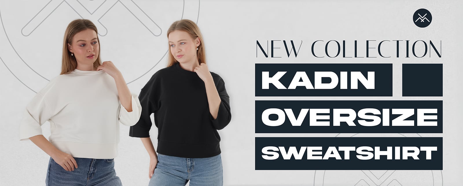 Kadın Oversize Sweatshirt
