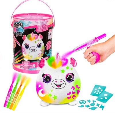 SUN-CNL-HOBİ SET AIRBRUSH PLUSH NEON 3A.