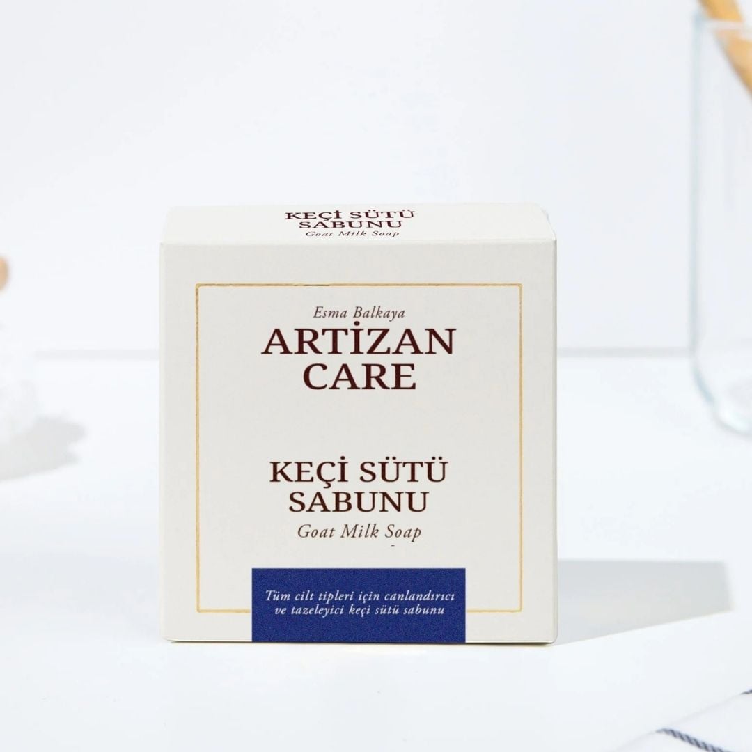 keçi sütlü sabun