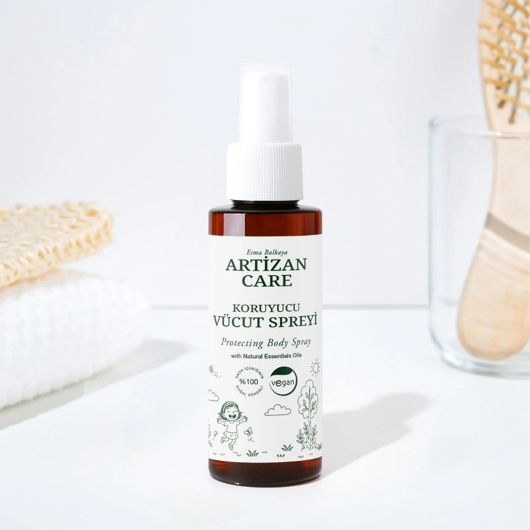 koruyucu vücut spreyi