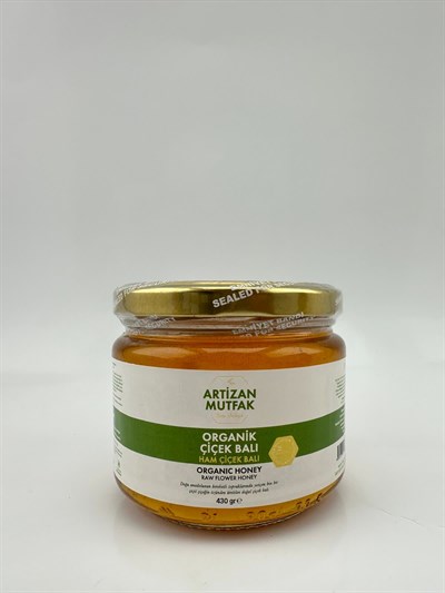 Organik Çiçek Balı  430 gr