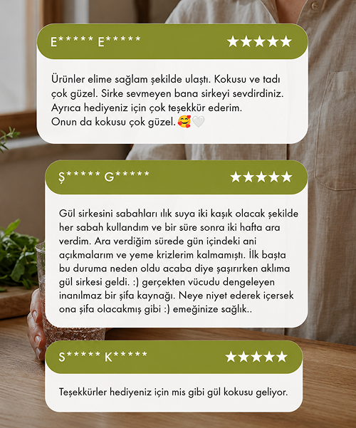 Gül Sirkesi kullanıcı yorumları