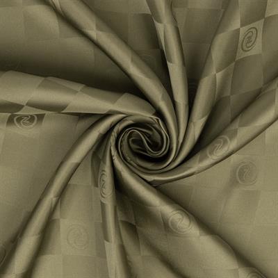 Damalı Jakarlı İpek Twill Eşarp