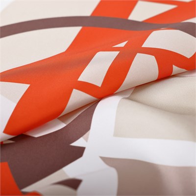 Katman Desen İpek Twill Eşarp