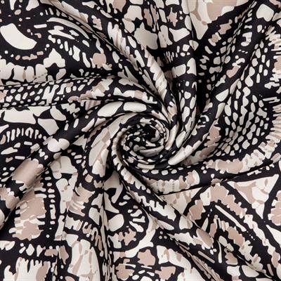 Lace Desen İpek Twill Eşarp