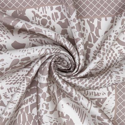 Lace Desen İpek Twill Eşarp