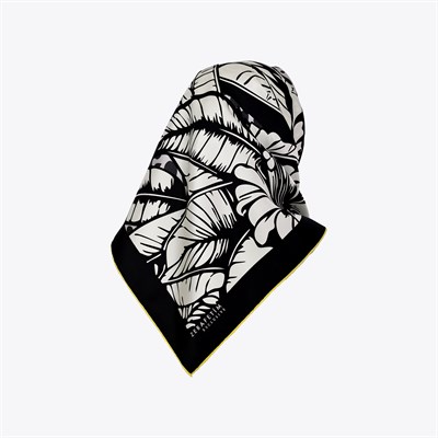 Safari Desen Exclusive İpek Twill Eşarp
