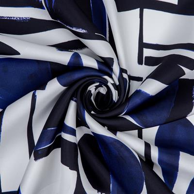 Yapıtaşı Desen İpek Twill Eşarp