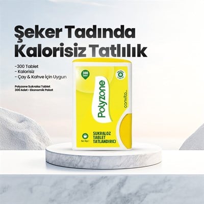 POLYZONE SUKRALOZ TATLANDIRICI 300 TABLET