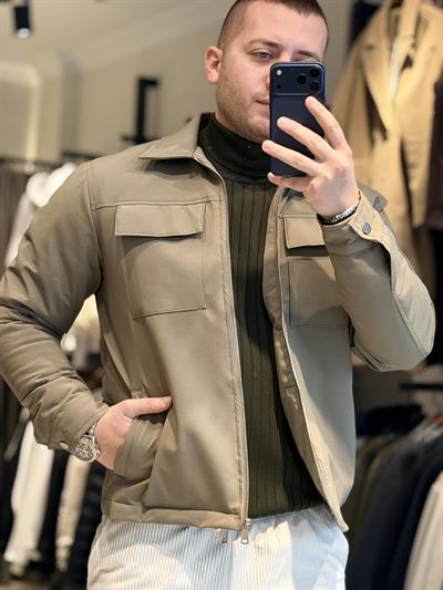 Mevsimlik Ceket Küf Yeşil