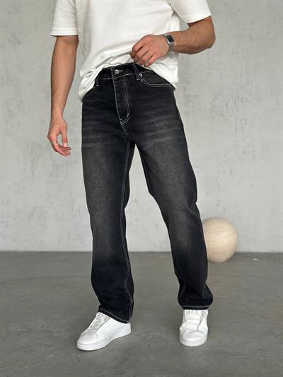 Regular Siyah Taşlamalı