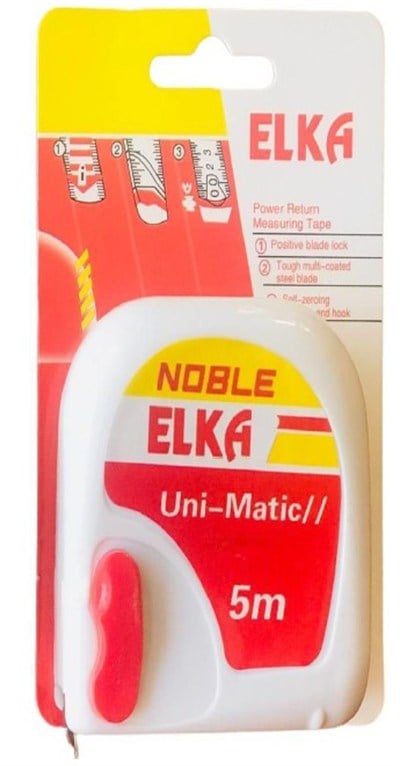 ELKA BEYAZ ŞERİT METRE 5*19