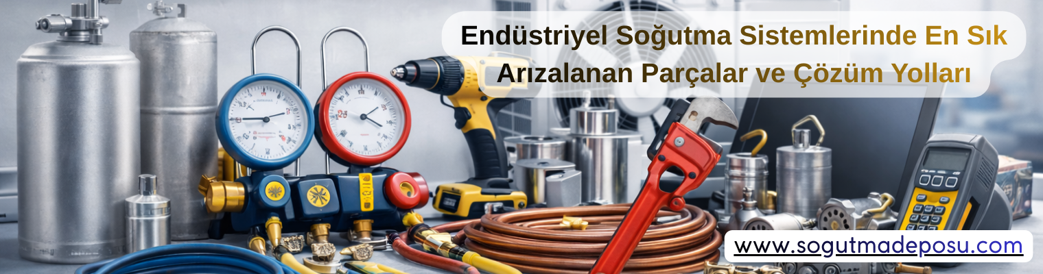 Endüstriyel Soğutma Sistemlerinde En Sık Arızalanan Parçalar ve Çözüm Yolları