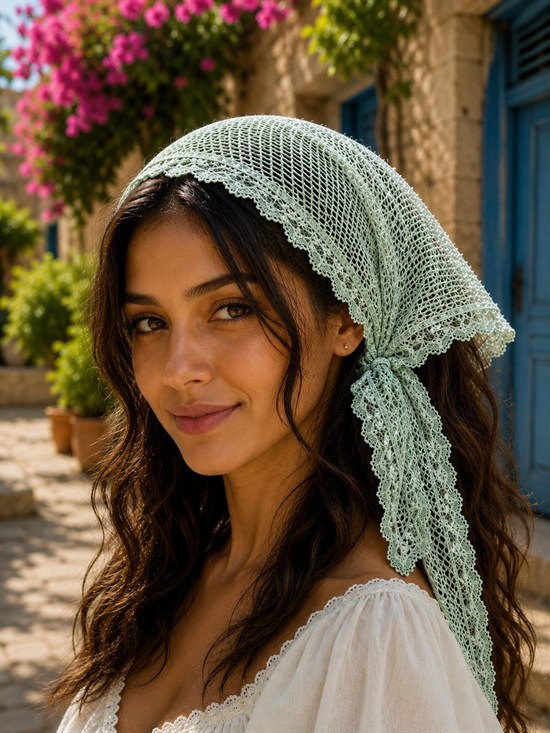Üçgen Fistolu Bandana