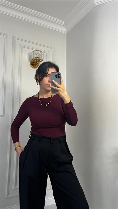 3 Düğmeli Pantolon Dabıl Kumaş Siyah