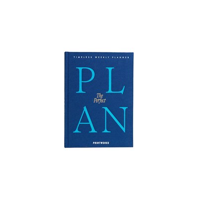 Hafta Planlayıcı: The Perfect Plan (Mavi)