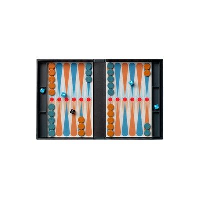 The Art of Backgammon Tavla (Anthracite)