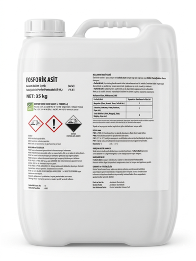 FosforikAsit 35 KG DOKTOR TARSADOKTOR TARSAFosforikAsit 35 KG DOKTOR TARSA