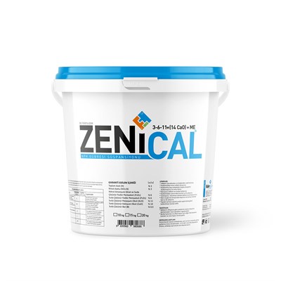 LİDER ZENİCAL 3-6-11+(14 CaO)+ME 15 kgLİDER GÜBRELİDER ZENİCAL 3-6-11+(14 CaO)+ME 15 kg