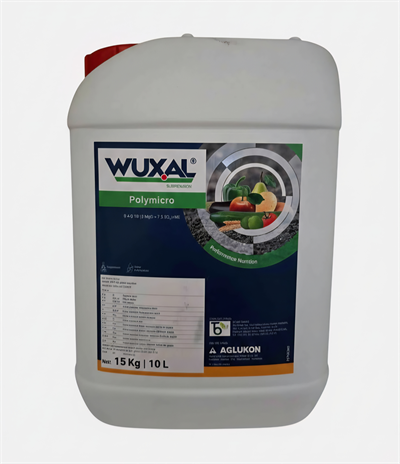 WUXAL Polymicro 9,4-0-10 Jel Yaprak ve Damlama Gübresi 15 KgWUXALWUXAL Polymicro 9,4-0-10 Jel Yaprak ve Damlama Gübresi 15 Kg