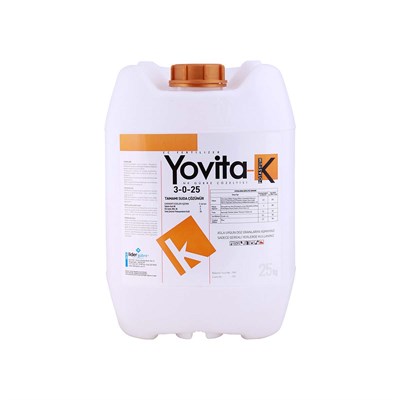 YOVİTA-K 3-0-25  20 LTYOVİTA-K 3-0-25  20 LTLİDER GÜBREYOVİTA-K 3-0-25  20 LT