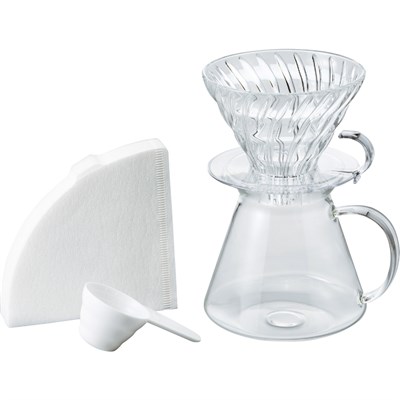 Hario V60 -  02 Cam Demleme Seti 