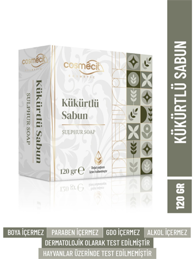 Cosmecit Kükürtlü Sabun 120 gr