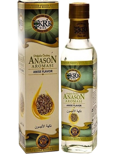 Krk Gıda 250 ml Cam Anason Aroması